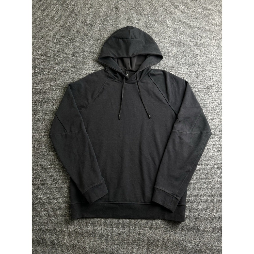 Men's Lululemon Black Pullover Training Hoodie Long Sleeve, Size M